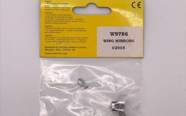 accessory pack, McLaren F1 MP4-21 Wing Mirrors and Camera (C2865)
