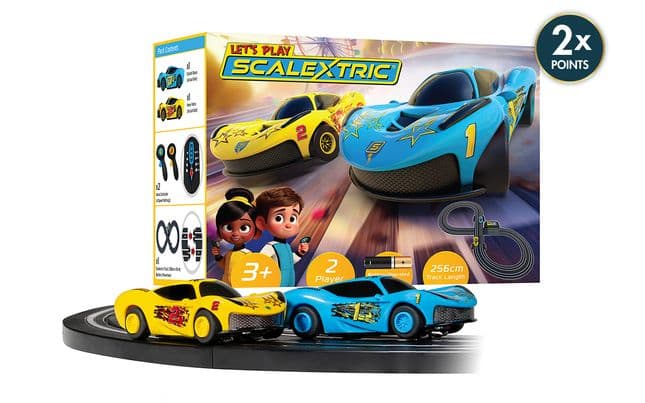 My First Scalextric Let's Play! - Race Set (Battery Powered)