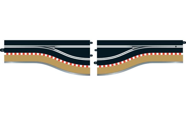 Scalextric Digital - Pit Lane Track (Left Hand) - Includes Sensor