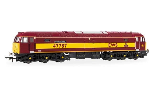 RailRoad: EWS - Class 47 - 'Windsor Castle' 47787
