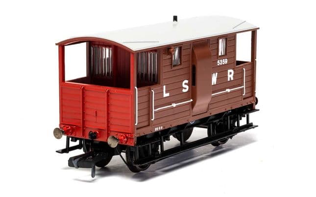 LSWR, 20T 'New Van' Goods Brake Van, 9646 - Era 2
