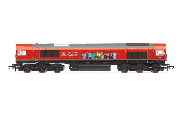 DB Class 66 Co Co 66113 Delivering Our Key Workers Era 11