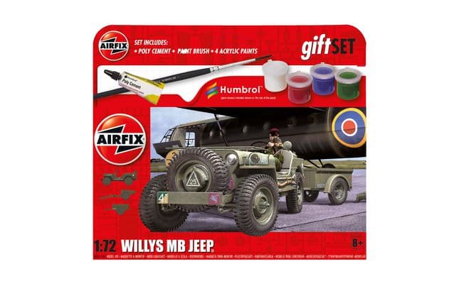 Hanging Gift Set - Willys MB Jeep
