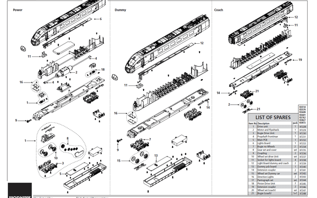 GWR, Class 800, Trainbow Train Pack - Era 11