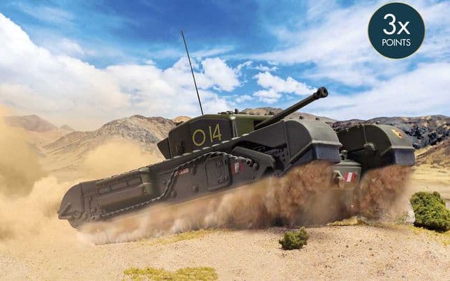 British Churchill Mk.IV Tank 'To Catch a Tiger'