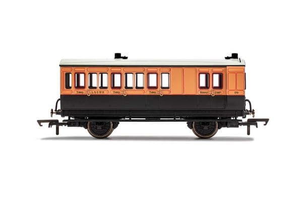 LSWR 4 Wheel Coach Brake 3rd Class 179 Era 2