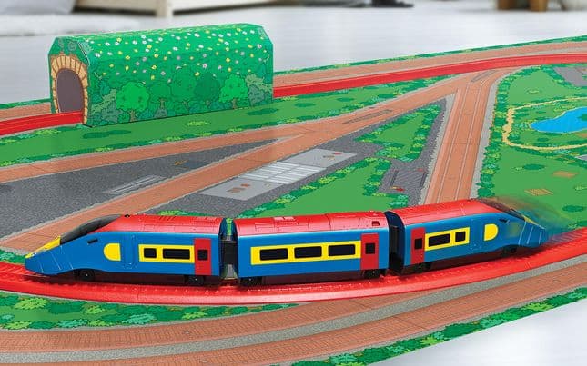 Playtrains - Flash The Local Express Remote Controlled Battery Train Set