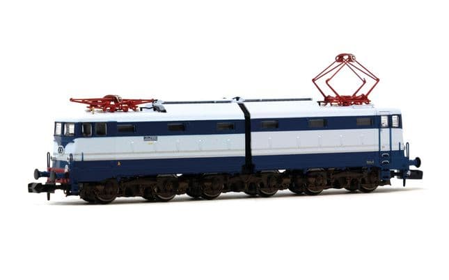 FS, locomotiva elettrica gruppo E.646, livrea "Treno Azzurro", ep. III, con DCC Sound decoder