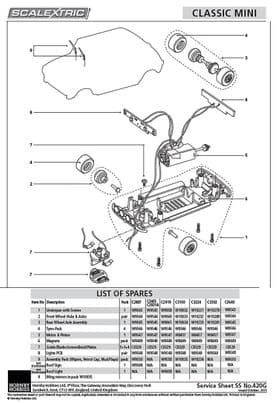 front axle assy Mini Front Wheel Hubs Axles