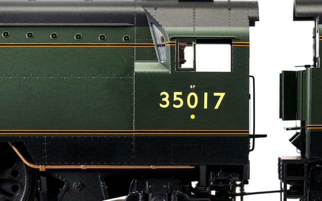 BR, Merchant Navy Class, 4-6-2, 35017 'Belgian Marine' - Era 4