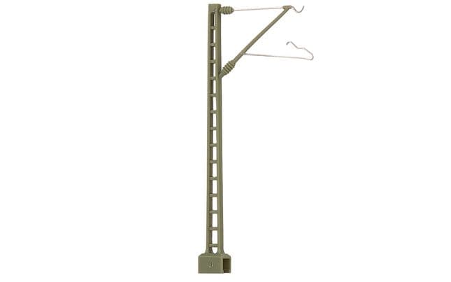 Gitter-Fahrleitungsmasten, grün, 10er-Pack