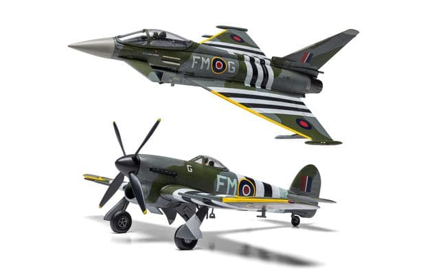 Eurofighter Typhoon FGR.4 "Moggy" &amp; Hawker Typhoon Mk.IB - Twin Pack