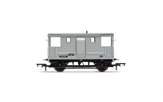 BR, 24T Diag. 1543 Goods Brake Van, S55063 - Era 4