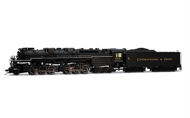 Chesapeake &amp; Ohio, articulated steam locomotive 2-6-6-6 "Allegheny", #1601