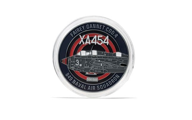 Fairey Gannet 'XA454' COD.4 + Collectors Coin