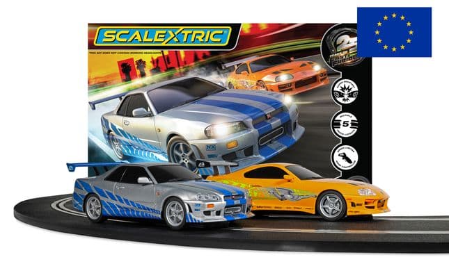 Scalextric Fast and Furious - Race Set - 25 Year Edition (EU Plug)