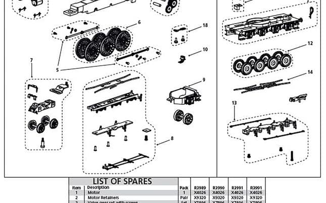 accessory pack, Class A4 (Sound) Draw Bar Assembly