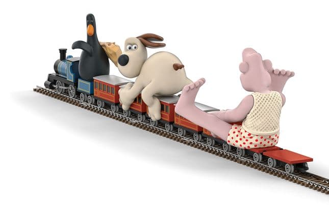 Wallace &amp; Gromit - The Wrong Trousers - Wallace &amp; Flatbed Wagon