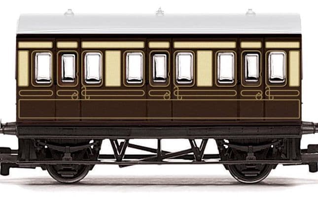 GWR, Four-wheel Coach - Era 3