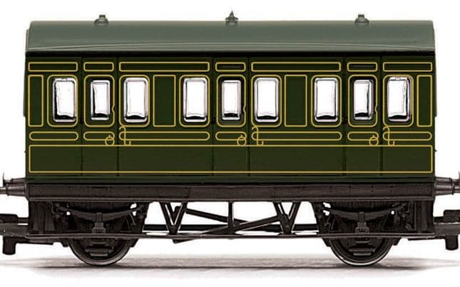 RailRoad SR, Four-wheel Coach - Era 3