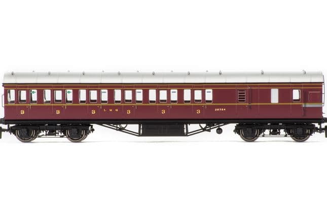 LMS, Period III Non-Corridor 57' Third Class Brake, 20754 - Era 3