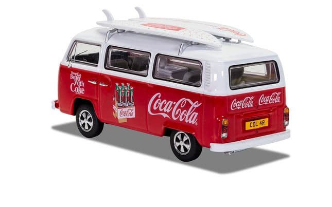 Coca-Cola Volkswagen Campervan Type 2 (T2) Bay Window - Surf Van