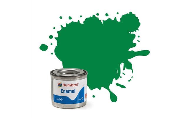 Enamel Paint: 2 - Emerald Green - Gloss - (14ml)