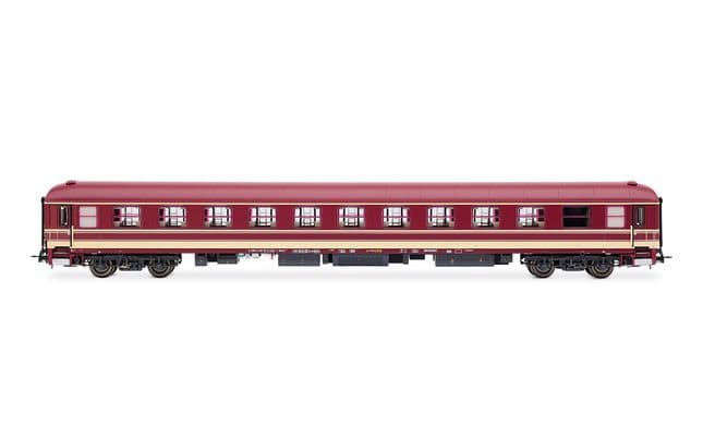Euro-Express, set di 3 carrozze cuccette, composto da 1 x Bcm243 + 1 x Bcm246 + 1 x Bvcmz, livrea viola, ep. V-VI