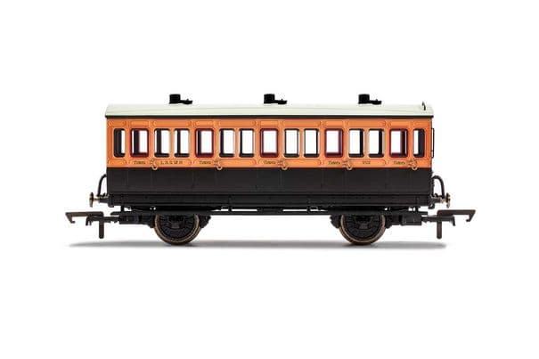 LSWR 4 Wheel Coach 3rd Class 302 Era 2