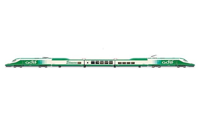 ADIF, Auscultation train A330 "Séneca", white-green livery, ep. VI