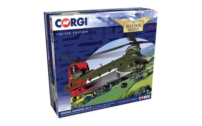 AA34215 Corgi | Boeing Chinook HC.4 ZA712, RAF No.18 (B) Squadron