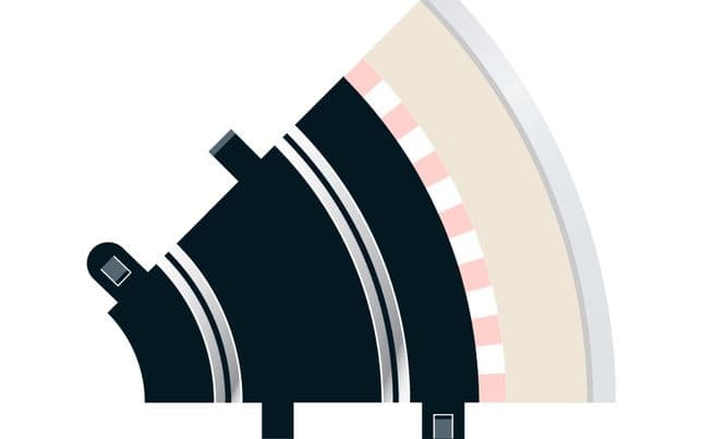 Radius 1 Curve 45¬∞ x 2