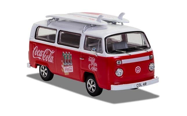 Coca-Cola Volkswagen Campervan Type 2 (T2) Bay Window - Surf Van