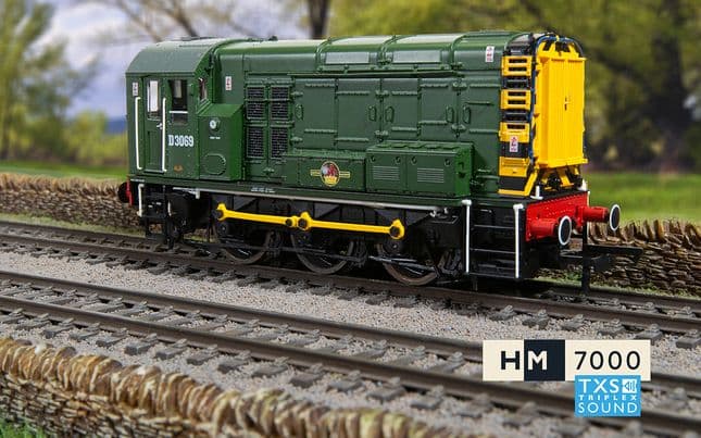 BR, Class 08, 0-6-0, D3069 - Era 5 (Sound Fitted)