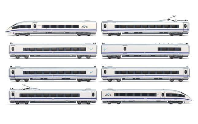 RENFE, AVE S-103, blue orginal livery, ep. V, with DCC sound decoder
