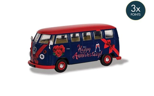 CC02735 VW Camper Happy Anniversary