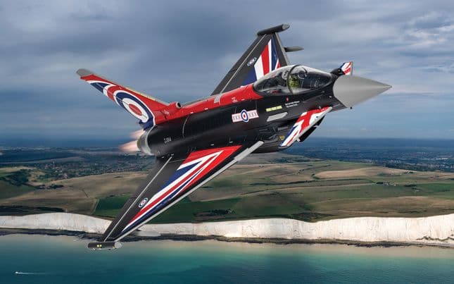 Eurofighter Typhoon FGR4 'Blackjack' - 2022 RAF Typhoon Display Scheme