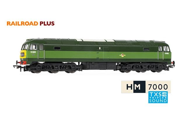 RailRoad Plus BR, Class 47, Co-Co, D1683 - Era 6 (Sound Fitted)