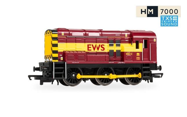 RailRoad: Class 08 - EWS - 08512 (DCC Sound Fitted)