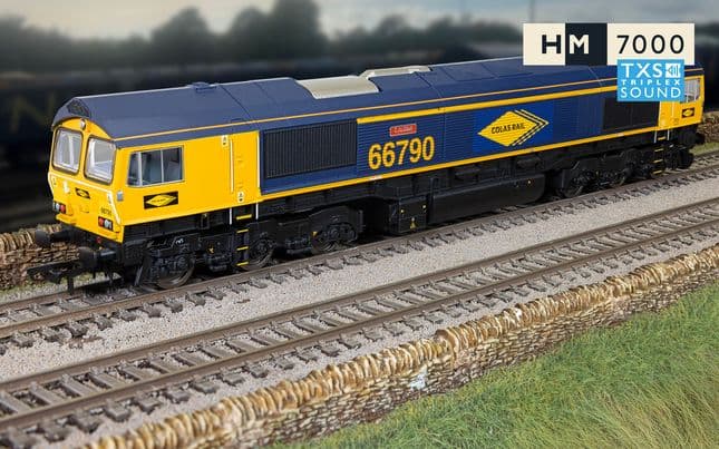 RailRoad: Colas - Class 66 - 'Louise 66790' (DCC Sound Fitted)