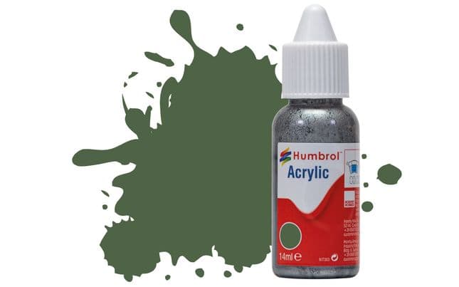 Acrylic Paint: 117 - US Light Green - Matt - (14ml)