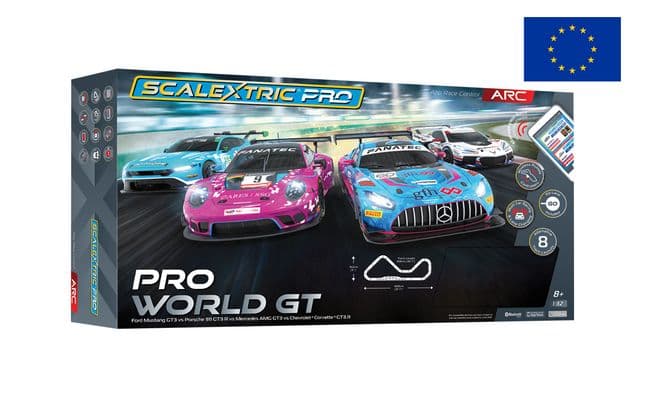 Scalextric Pro - World GT - Race Set (EU Plug)