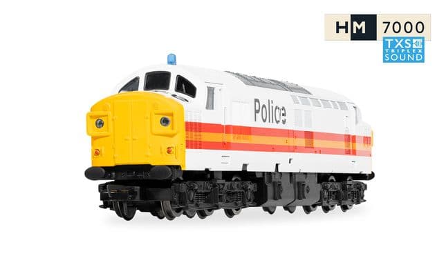 RailRoad: BR - Class 37 - '37093' Police Livery (DCC Sound Fitted)
