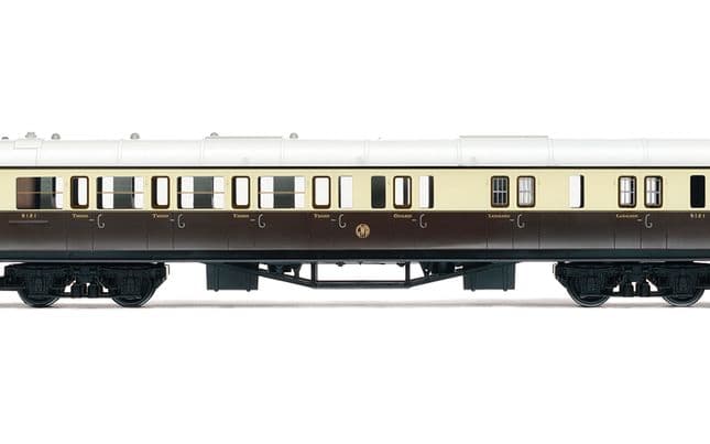 RailRoad GWR, Brake Third Coach - Era 3