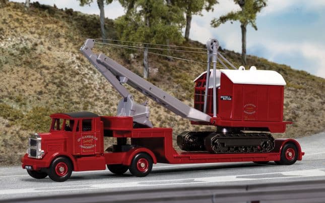 Scammell Low Loader &amp; RB19 Drag Shovel - George Sanders