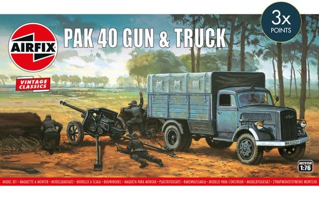 Pak 40 Gun & Track