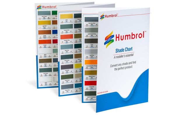 Humbrol Shade &amp; Conversion Chart