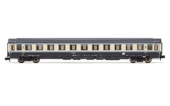 FS, 2-unit pack UIC-Z1 UIC-Z1 2nd class, grey/beige with blue stripes, livery, ep. IV-V