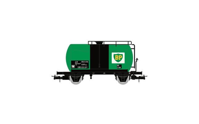 FS, set di 2 carri cisterna a 2 assi "BP", ep. IV