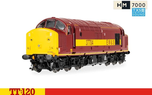 EWS - Class 37 - 37704 (DCC Sound Fitted)